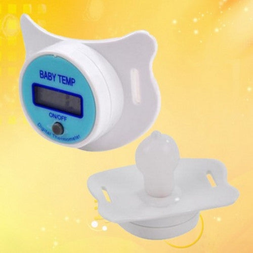 LCD Digital Mouth Nipple Pacifier Health Monitors Baby Thermometer